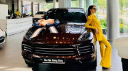 Hoa hậu Hương Giang tậu xế sang Porsche Cayenne 2020, giá hơn 5 tỷ đồng