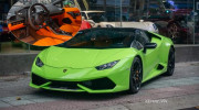 Lamborghini Huracan màu trắng duy nhất của Việt Nam tiếp tục 