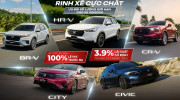 Honda Việt Nam triển khai ưu đãi lên tới hơn 250 triệu đồng cho khách mua xe trong tháng 3