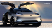 GAC Aion Hyper HT: Mẫu xe điện thể thao có cửa xe dạng cánh chim, vô lăng hình chữ nhật