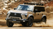 Lexus GX550 Overtrail thêm phần hầm hố với bản độ mới từ hãng độ JAOS