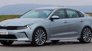 Kia Optima/K5 2021 lộ diện qua bản dựng đầu tiên - 