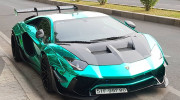 Lamborghini Aventador Liberty Walk Edition 50 - Hàng độc giữa phố thị Sài Gòn