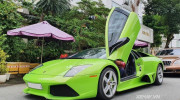 Sài Gòn: Lamborghini Murcielago xanh cốm 