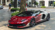 Bắt gặp Lamborghini Aventador với gói độ độc bản của đại gia Hà Nội