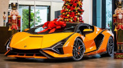 Lamborghini Sian đầu tiên đã chính thức đặt chân lên đất Mỹ