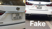 Chủ xe Lexus truy tìm kẻ giả mạo biển số, mạnh tay tặng 10 triệu VNĐ cho ai chỉ điểm