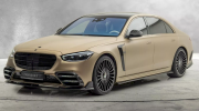 Chiêm ngưỡng bản độ Mercedes-Benz S 580 từ Mansory với màu ngoại thất Kalahari Gold lạ mắt