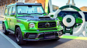 Chiêm ngưỡng chiếc Mercedes-AMG G63 màu xanh neon nổi bật được nâng cấp bởi Mansory