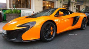 Ngắm nghía siêu phẩm McLaren 650S Spider trên đường 