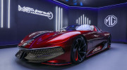MG hé lộ diện mạo của siêu xe điện Cyberster Concept mới, có thể đi 800 km khi sạc đầy