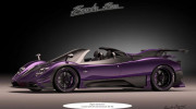 Siêu phẩm Zonda tùy biến mới nhất của Pagani là một cỗ máy màu tím tên Zun