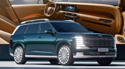 Hyundai Palisade thế hệ mới lộ diện với thiết kế vuông vức giống Santa Fe