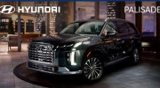 Hyundai Palisade 2023 lộ thiết kế ngoại thất ngay trước thềm ra mắt chính thức