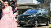 Hồ Ngọc Hà tậu MPV hạng sang Peugeot Traveller để thư giãn và du lịch cùng gia đình