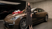 Diễn viên - doanh nhân Lê Hà tậu xe sang Porsche Panamera 2022 trị giá hơn 6 tỷ đồng