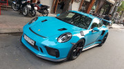 TP.HCM: Bắt gặp siêu phẩm Porsche 911 GT3 RS 2019 tung tăng dạo phố