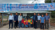 Quỹ Toyota Việt Nam đem nước sạch tới cho các em học sinh ở Quảng Bình