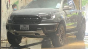 Chiếc Ford Ranger Raptor mang cặp biển 