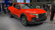 Hyundai Santa Cruz 2025 ra mắt: Thiết kế mới vuông vức hầm hố hơn, nội thất bổ sung nhiều trang bị mới