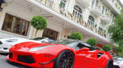 Sài Gòn: Ferrari 488 GTB và Lamborghini Aventador cùng độ bodykit nhà Liberty Walk 