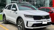 Kia Sorento 2021 đầu tiên lên sàn xe cũ: Bất ngờ với khoang nội thất, giá bán ngang xe mới