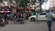 Hà Nội: Trước kỷ nghỉ lễ, thanh niên đi Honda Wave tông trúng 