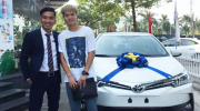 Cầu thủ Văn Toàn bất ngờ tậu Toyota Altis với giá từ 678 triệu VNĐ