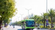 Xe buýt điện VinBus chính thức tham gia mạng lưới vận tải công cộng Hà Nội