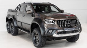 “Quái vật” bán tải Mercedes-Benz X-Class độ 6 bánh cực hầm hố