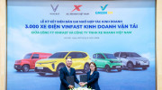 Xe Nhanh Việt Nam mua 3.000 ô tô điện VinFast để vận doanh trên nền tảng Green SM Platform