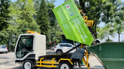 Những chiếc xe tải điện thu gom rác đầu tiên tại Việt Nam