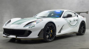 Cảnh sát Dubai bổ sung siêu xe Ferrari 812 Superfast độ Mansory độc bản vào đội hình tuần tra đắt giá