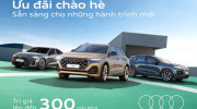 Audi Việt Nam tung deal xịn, ưu đãi lên đến 300 triệu đồng cho khách mua xe dịp hè 2026