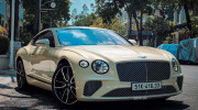 “Diện kiến” xe siêu sang Bentley Continental GT 20 tỷ đồng của đại gia Cường Đô La