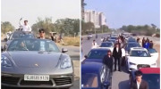 Tịch thu dàn siêu xe, xe sang diễu hành bất hợp pháp của nhóm học sinh lớp 12