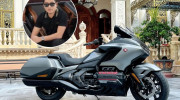 Đại gia Hoàng Kim Khánh tậu siêu mô tô Honda Gold Wing GL1800 2023