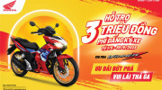 Honda Việt Nam hỗ trợ phí đăng ký xe cho khách hàng mua Winner X