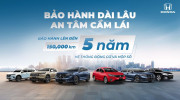 Honda Việt Nam gia hạn thêm 2 năm bảo hành cho động cơ và hộp số