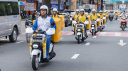 Bưu điện Việt Nam mở rộng triển khai giao hàng bằng xe điện tại TP. Hồ Chí Minh
