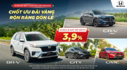 Honda Việt Nam triển khai chương trình khuyến mại cho hàng loạt mẫu xe