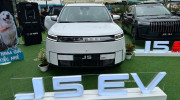 Thực tế Jaecoo J5 EV tại Hà Nội: SUV điện chạy 461 km/sạc, hỗ trợ sạc nhanh 130 kW