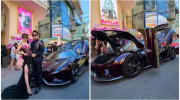 Đại gia Hoàng Kim Khánh cầm lái siêu phẩm Koenigsegg Regera diễu hành khắp Nha Trang