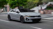 Kia K5 2024 hé lộ diện mạo mới: Phả sức nóng lên đối thủ Honda Accord