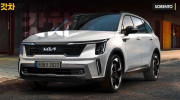 Kia Sorento 2023 dần lộ diện: Thiết kế mới “chặt đẹp” đối thủ Santa Fe