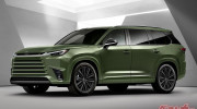 Lexus TX dự kiến ra mắt trong năm nay: Chiều dài hơn 5 m, nội thất rộng rãi, tiện nghi
