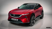Mazda EZ-60 lộ diện: SUV điện có kiểu dáng coupe