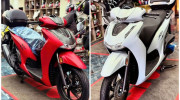 Honda SH 350i 2025 nhập khẩu từ Ý cập bến Việt Nam