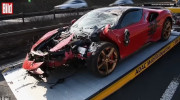 Lái thử Ferrari SF90 Stradale, nam khách hàng gặp tai nạn nghiêm trọng