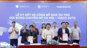 Công bố ra mắt CLB Bóng chuyền nữ Hà Nội - Tasco Auto